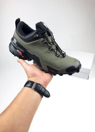 Чоловічі термо кросівки salomon gtx gore-tex, чоловічі спортивні термо кросівки, чоловічі кросівки саломон4 фото