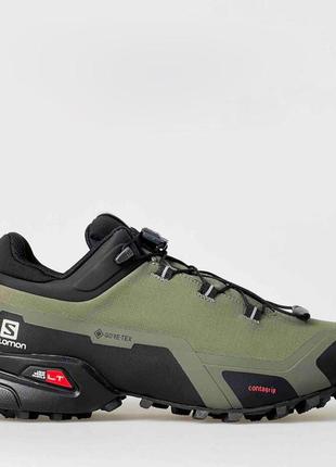 Чоловічі термо кросівки salomon gtx gore-tex, чоловічі спортивні термо кросівки, чоловічі кросівки саломон2 фото