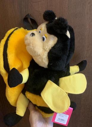 Мʼяка іграшка рюкзак бджола2 фото
