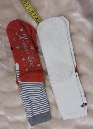 Зимові шкарпетки / теплі шкарпетки довгі3 фото