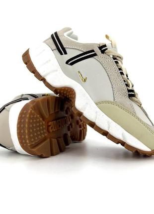 Женские кроссовки nike air x humara lx jacquemuse beige / найк аир хумара лх жакмюс бежевые