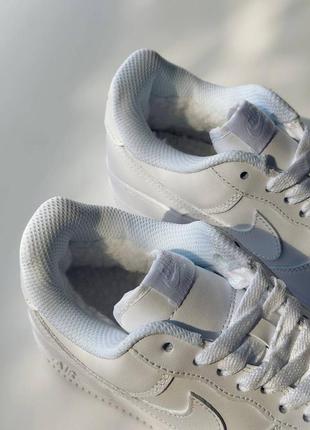 Кроссовки женские nike air force white winter premium5 фото