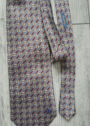 Стильный шелковый галстук ysl7 фото