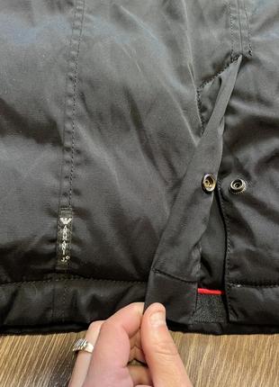 Парка великого розміру armani jeans down parka6 фото