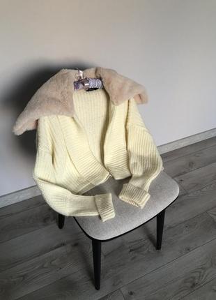 Кардиган в’язаний пошиття оверсайз