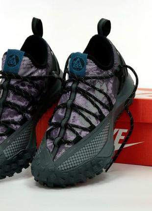 Мужские кроссовки nike acg mountain fly black purple 41-42-43-44-45