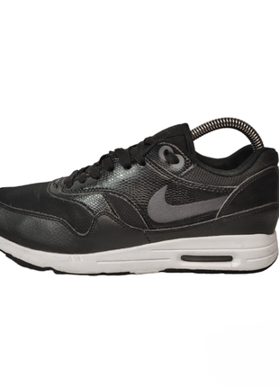 Nike air max 1 jewel black silver кроссовки1 фото