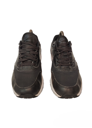Nike air max 1 jewel black silver кросівки4 фото
