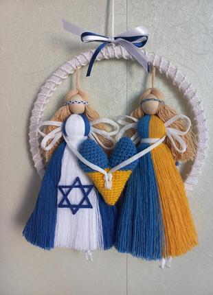Украина-израиль панно декоративное3 фото