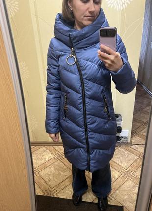 Пуховик зима