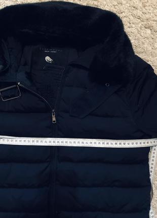 Пальто пуховик , куртка пуховая zara down jacket оригинал размер s,м5 фото