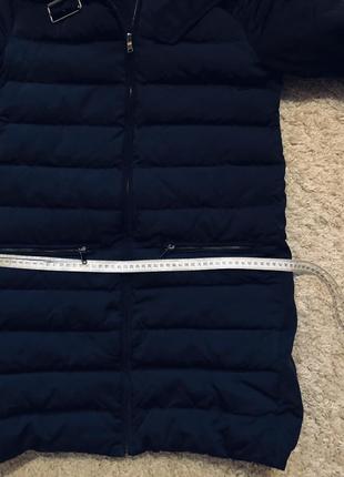 Пальто пуховик , куртка пуховая zara down jacket оригинал размер s,м6 фото