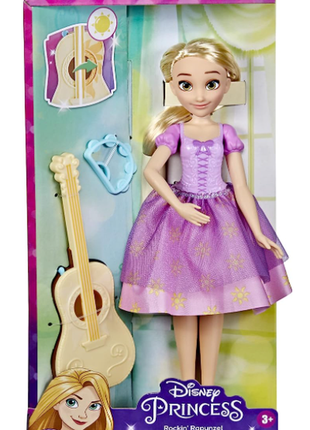 Модная кукла рапунцель и гитара, меняющая цвет, запутанная история