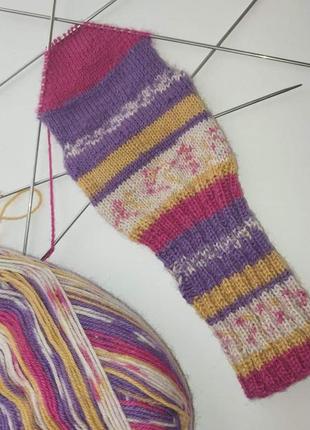 Handmade носки, связанные вручную, ручная работа4 фото