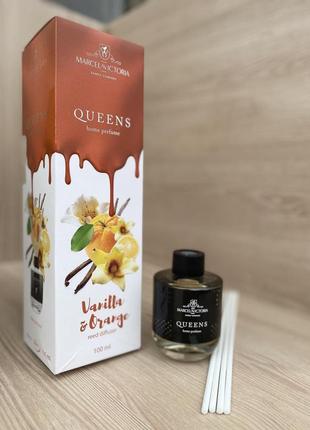 Ароматизатор для дому і офісу tasotti "car & home" queens white 100ml / vanila orang