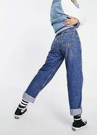 Широкие джинсы с высокой талией topsop 28