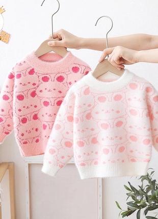 Теплі та якісні кофтинки для дівчаток(4)