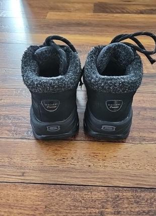 Крутые осенние теплые ботиночки skechers, 35 размер, 22 см4 фото