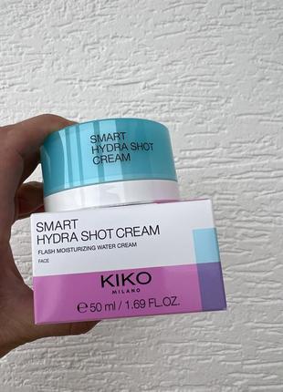 Зволожуючий крем для обличчя smart hydrashot kiko milano