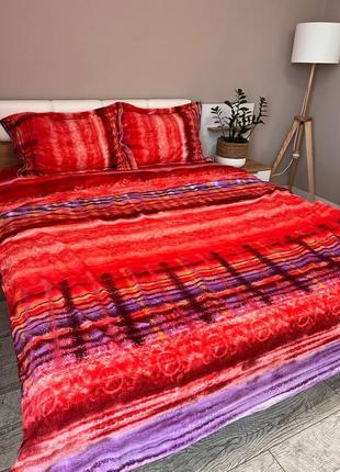 Велюровий комплект постільної білизни