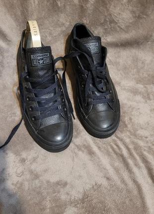 Кожаные кеды converse 37.5 р.