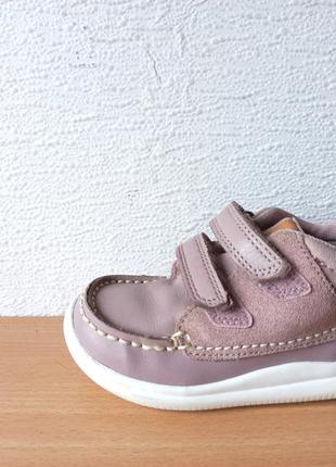 Шкіряні легкі черевики clarks 22 р. по устілці 14 см