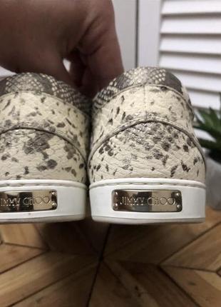 Jimmy choo python trainers7 фото