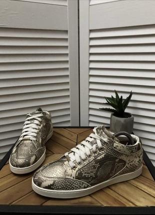 Jimmy choo python trainers1 фото