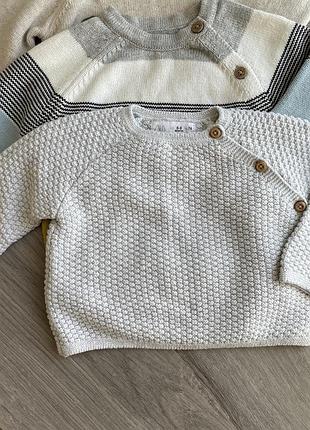 Вʼязаний светр zara