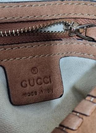 Шкіряна сумка gucci, оригінал8 фото