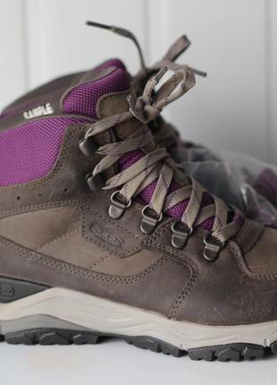 Обувь треккинговая innate leather mid wp 1021626 musk новая женская трекинговая демисезонная ботинка4 фото