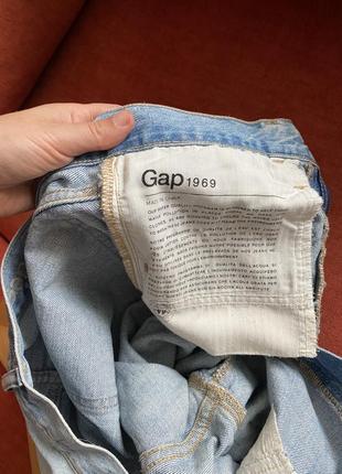 Джинсы прямые светлые gap6 фото