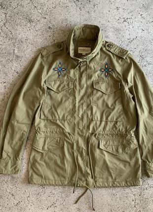 Ralph lauren rrl military m65 denim supply jacket