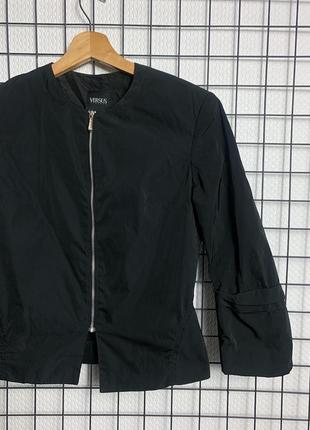Versus versace vintage archive cropped jacket4 фото