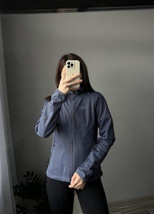 Софтшелл джек женская куртка jack wolfskin