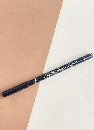 Стійка гелева підводка олівець для очей kvd beauty tattoo pencil liner waterproof long-wear gel eyeliner