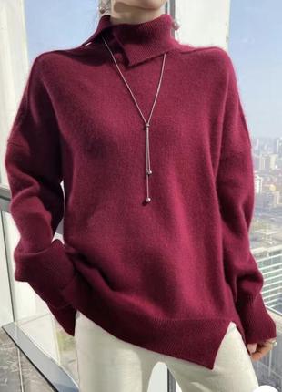 Вовняний светер, кашемір 100%5 фото