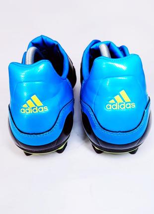 Мужские кожаные футбольные бутсы копы adidas predator8 фото