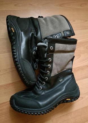 Зимові оригінальні високі теплі чоботи event 💦 waterproof ugg australia  подошва vibram2 фото