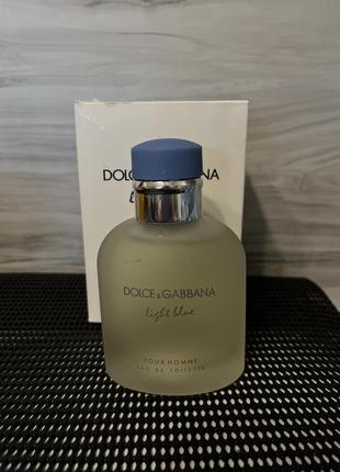 Туалетная вода для мужчин dolce&gabbana light blue 125 мл