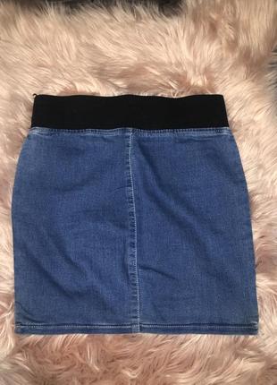 Джинсова міні-спідниця gloria jeans1 фото