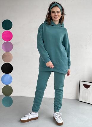 Женский теплый костюм теплый спортивный костюм модные теплые костюмы теплый костюм на флисе теплый костюм худи и штаны