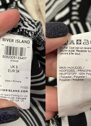 Платье принтованное river island размер 44-467 фото