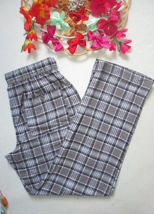 Шикарные фланелевые домашние штаны в клетку cotton traders 💜🌹💜7 фото