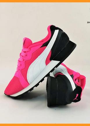 Женские кроссовки puma слипоны розовые мокасины пума (размеры: 36,37,38,39,40)