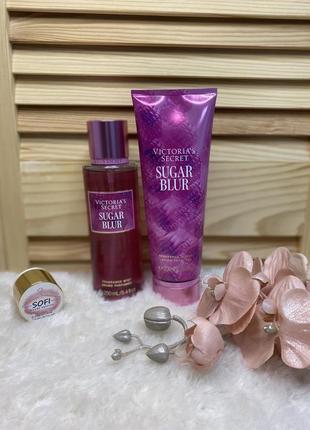 Лосьон виктория сикрет sugar blur сахарное размытие victoria's secret оригинал5 фото