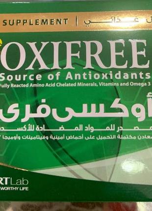 Oxifree оксифри. источник антиоксидантов. 30 капсул