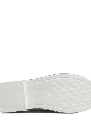 Туфли женские кожаные белые закрытые на шнуровках 2187т-а6 фото