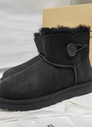 Женские мини угги на пуговице ugg australia mini