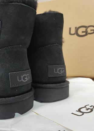 Женские мини угги на пуговице ugg australia mini5 фото